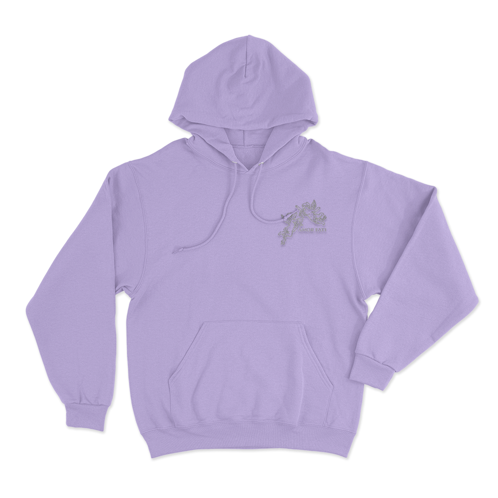 Amor Fati Cherub Unisex Hoodie Purple Amor Fati Cherub Unisex Hoodie Purple