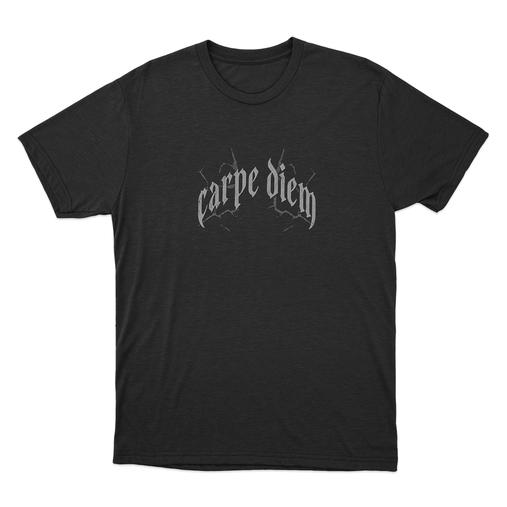 Carpe Diem Unisex T Shirt Black Carpe Diem Unisex T Shirt Black