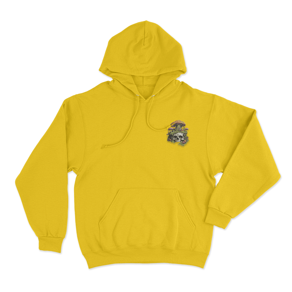 Joe Bartolozzi Life In Death Unisex Hoodie Yellow Joe Bartolozzi Life In Death Unisex Hoodie Yellow