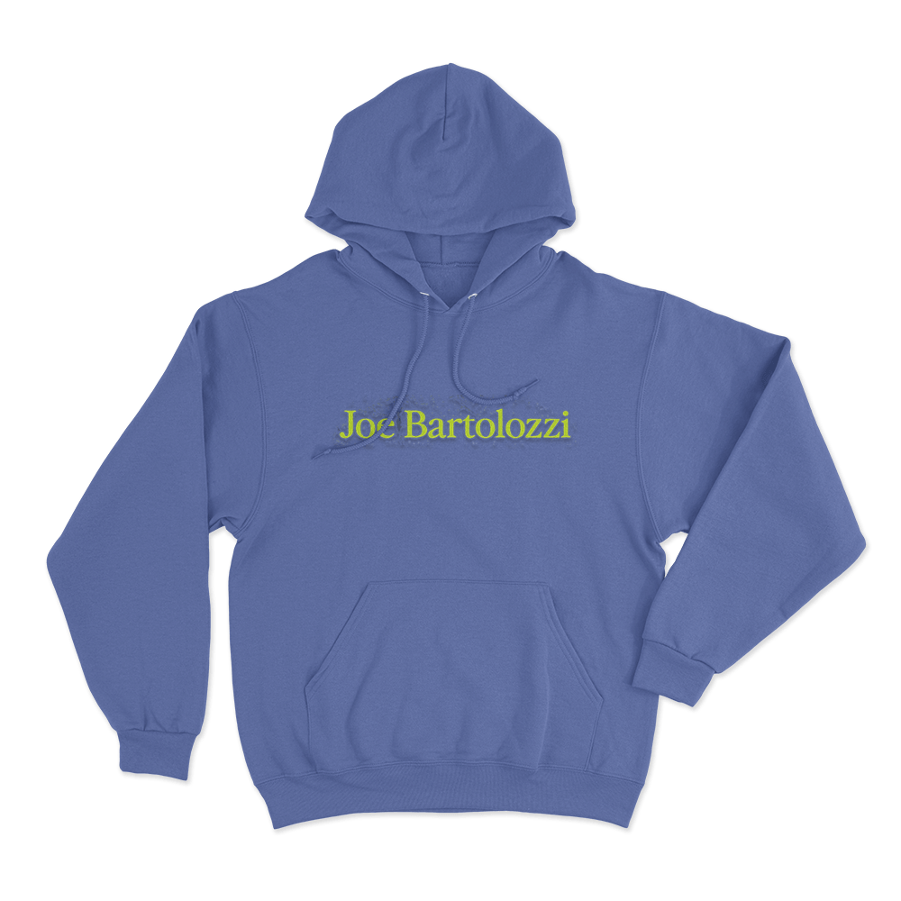 Joe Bartolozzi Unisex Hoodie Blue Joe Bartolozzi Unisex Hoodie Blue