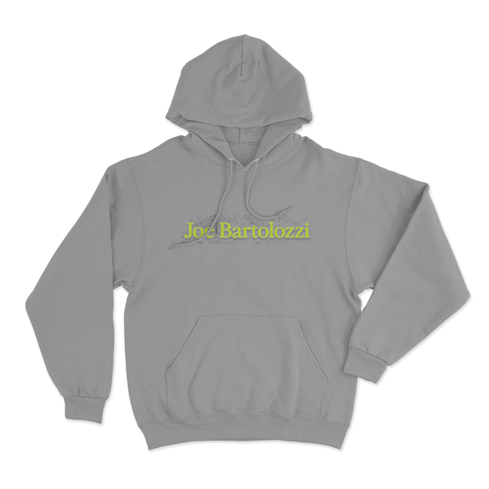 Joe Bartolozzi Unisex Hoodie Grey Joe Bartolozzi Unisex Hoodie Grey
