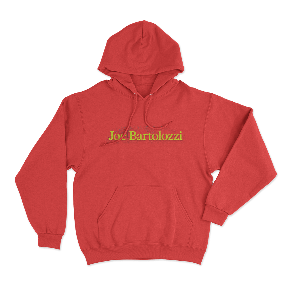 Joe Bartolozzi Unisex Hoodie Red Joe Bartolozzi Unisex Hoodie Red