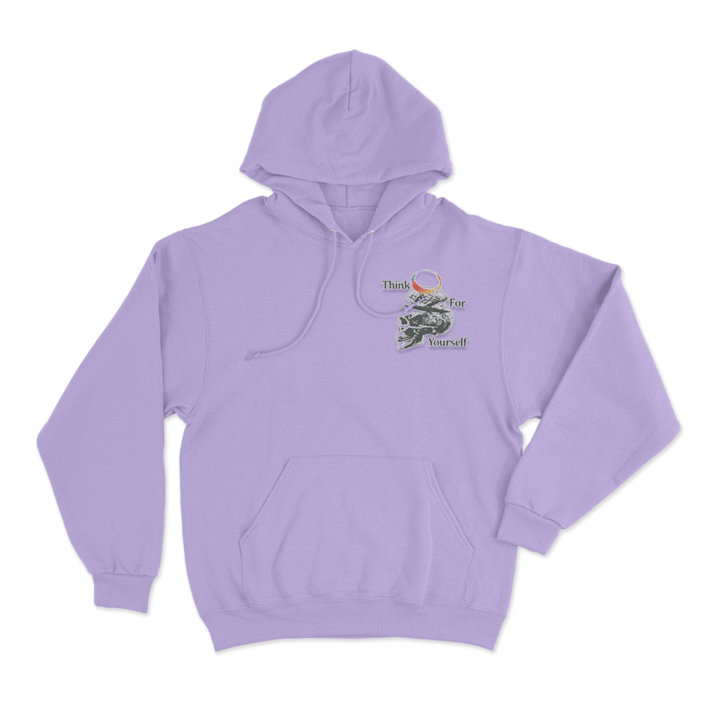 Skull Brain Unisex Hoodie Purple Skull Brain Unisex Hoodie Purple
